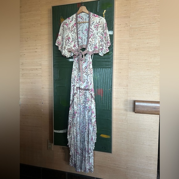 Maisie Bambi Dress - Strawberry & Cream - Picture 6 of 9